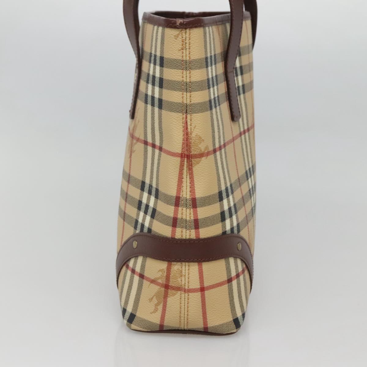 Burberry Nova Check Beige Canvas Tote Bag ( )