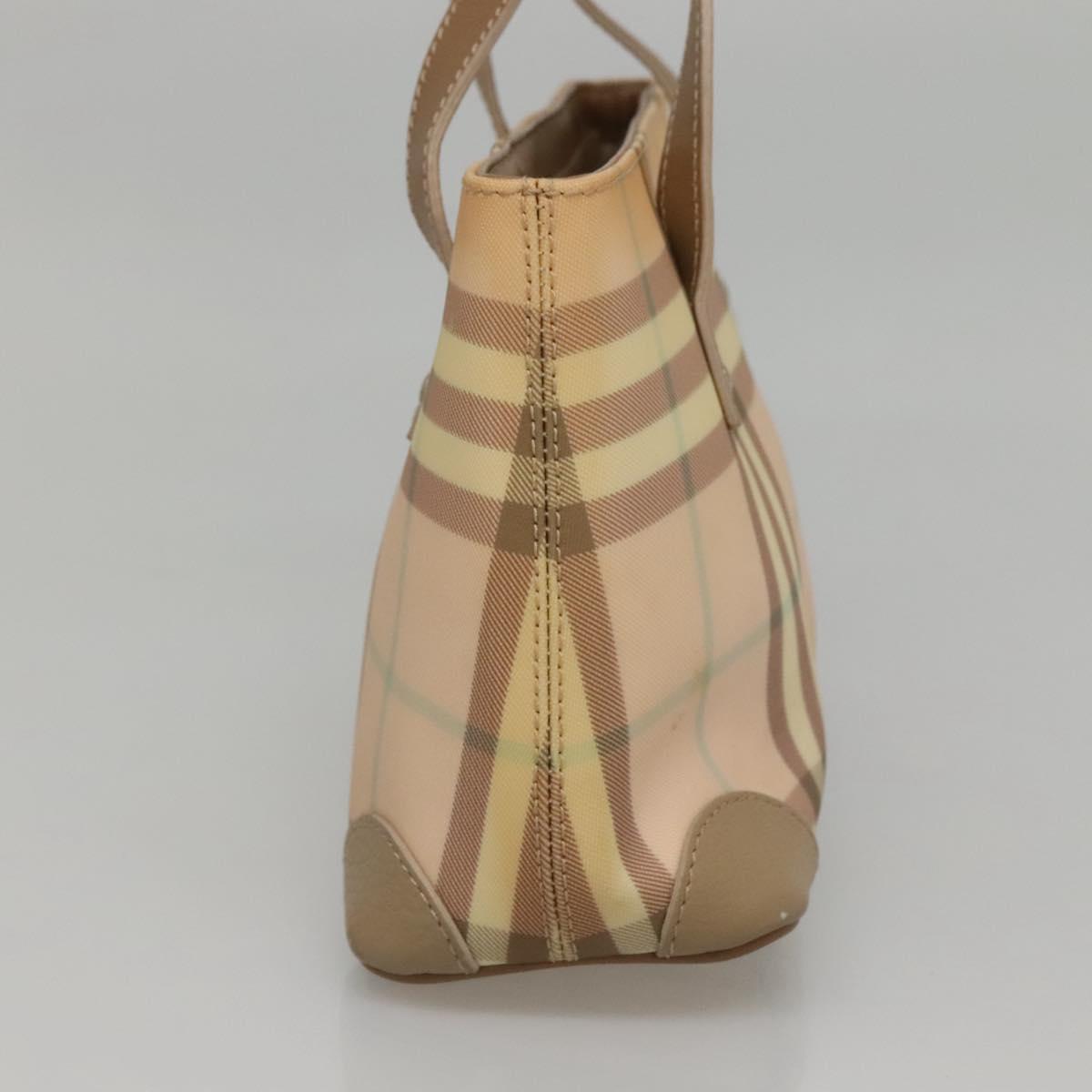 Burberry Nova Check Beige Canvas Handbag ( )
