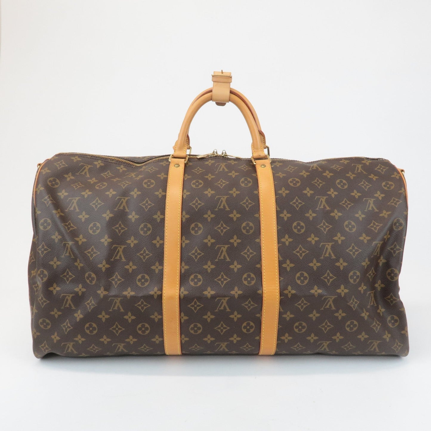 Louis Vuitton Monogram Keep All Bandouliere 60 Boston Bag M41412