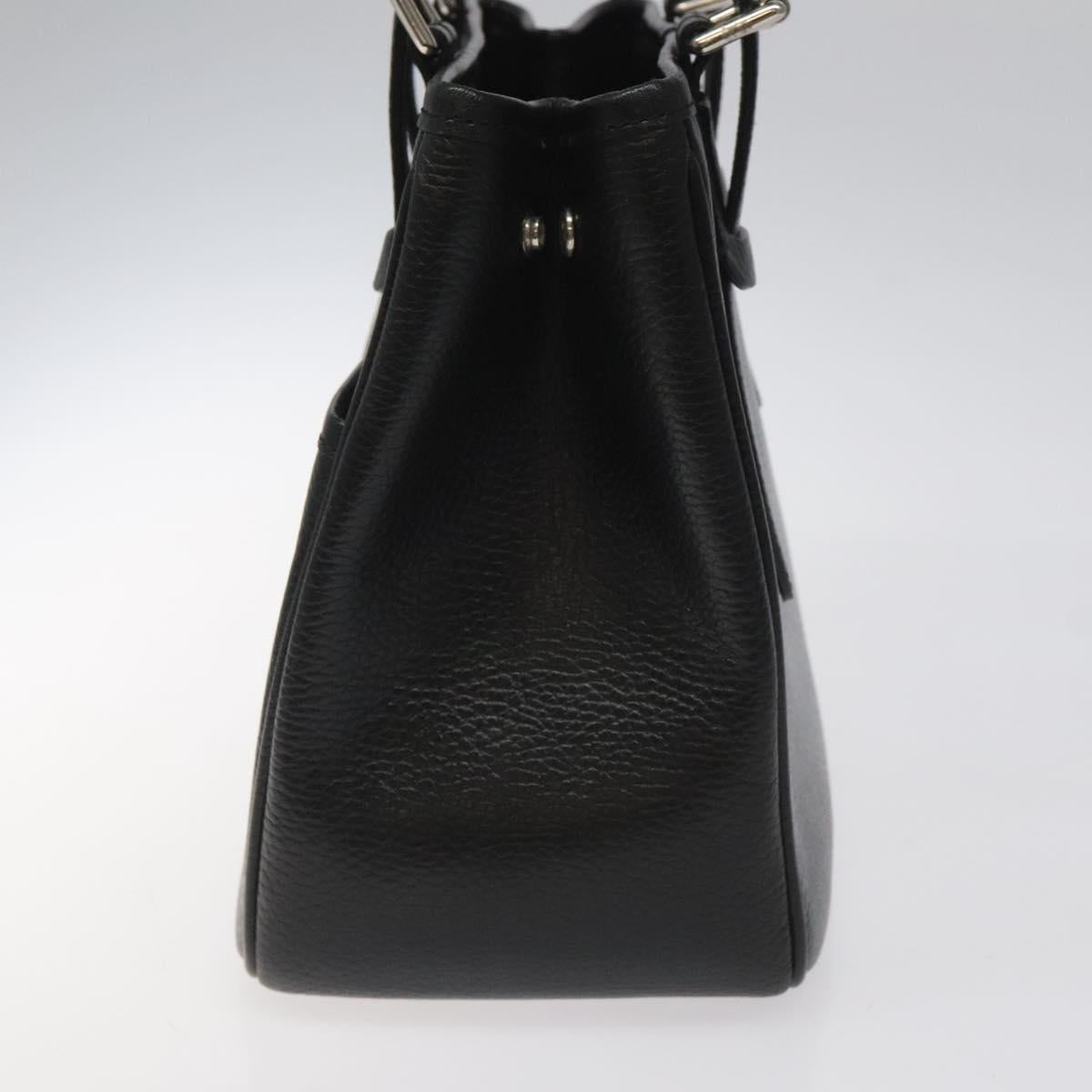 Burberry Nova Check Black Leather Handbag ( )