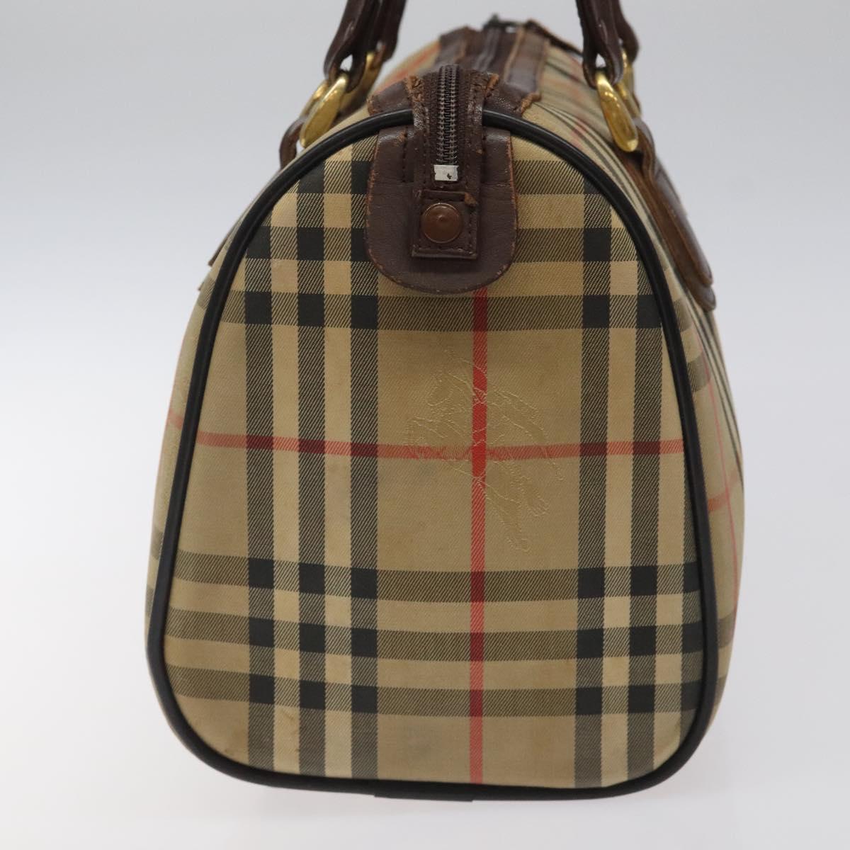 Burberry Nova Check Beige Canvas Travel Bag ( )