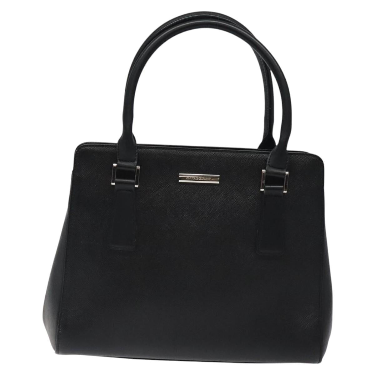 Burberry - Black Leather Handbag ( )