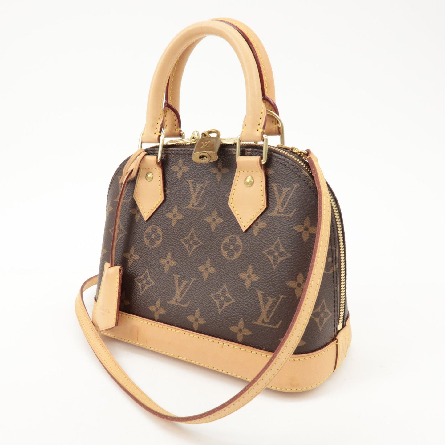 Louis Vuitton Monogram Alma BB 2Way Hand Bag Shoulder Bag M53152