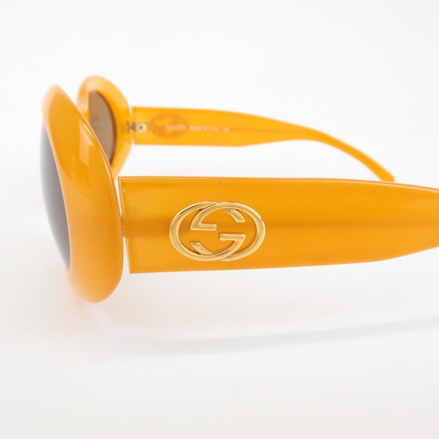 GUCCI Interlocking G Plastic Sunglasses Orange GG2400/N/S 56??22