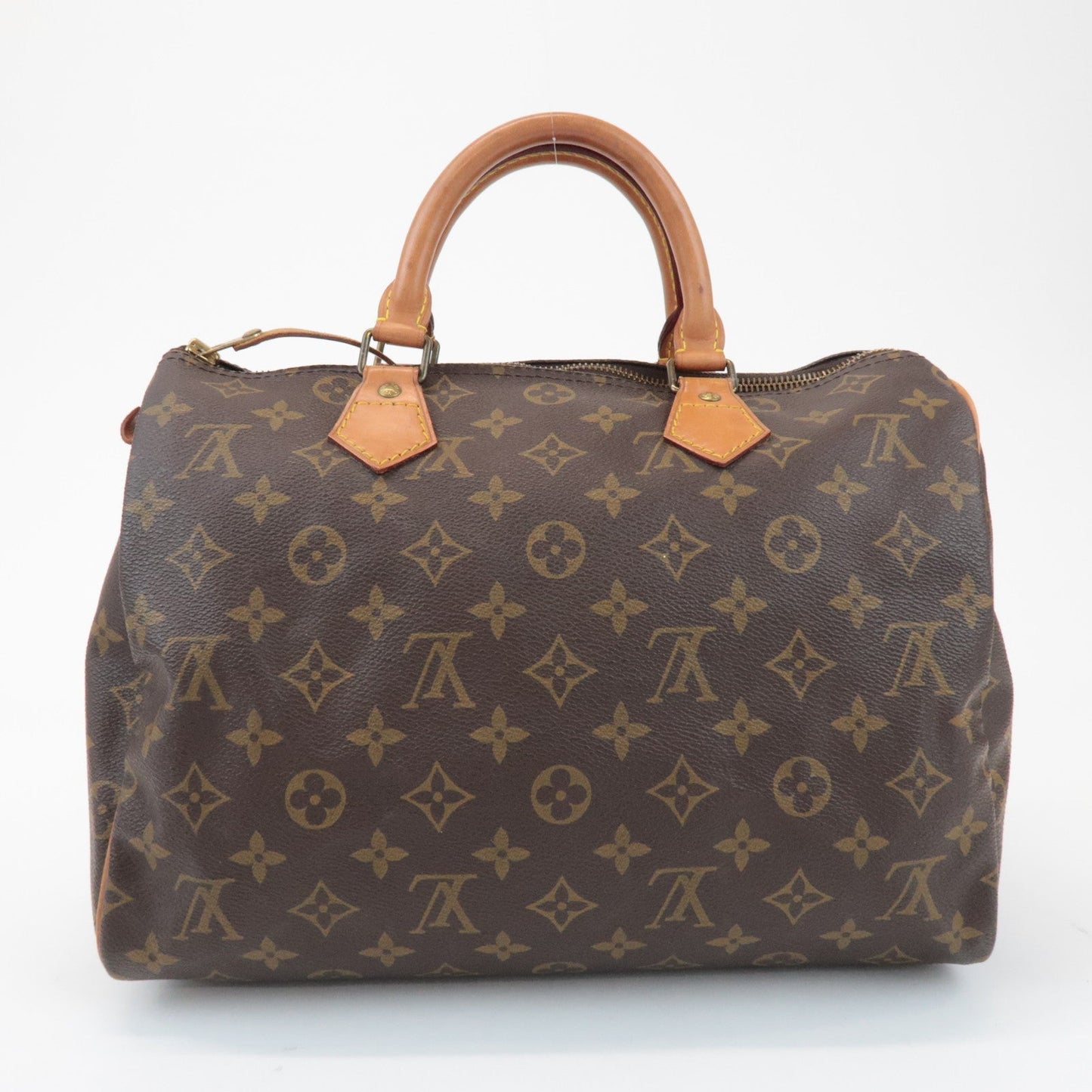 Louis Vuitton Monogram Speedy 30 Boston Bag Hand Bag Brown M41526