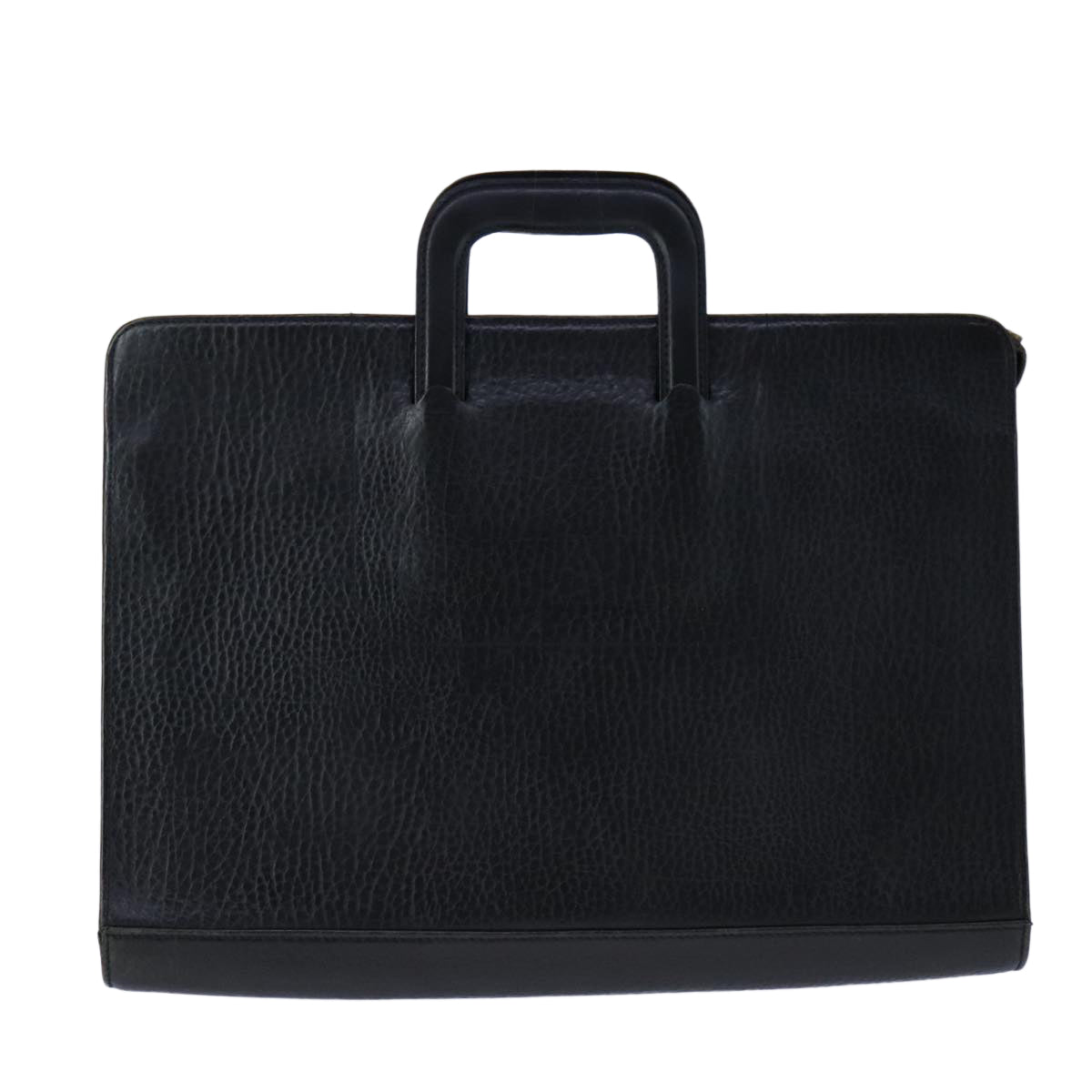 Burberry Black Leather Briefcase Bag ( )