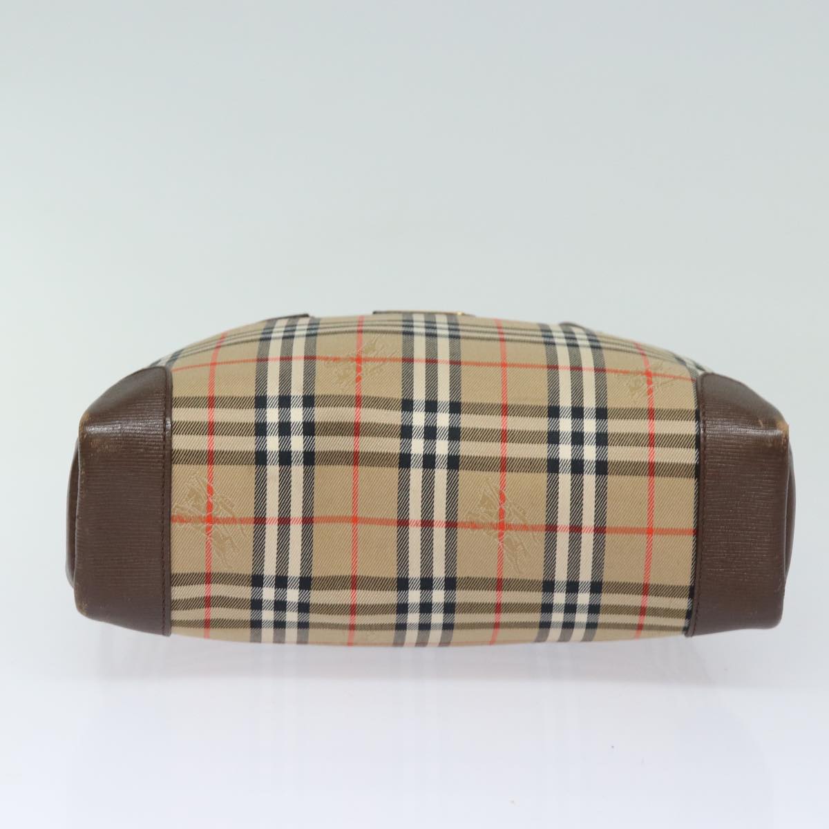 Burberry Nova Check Beige Canvas Handbag ( )