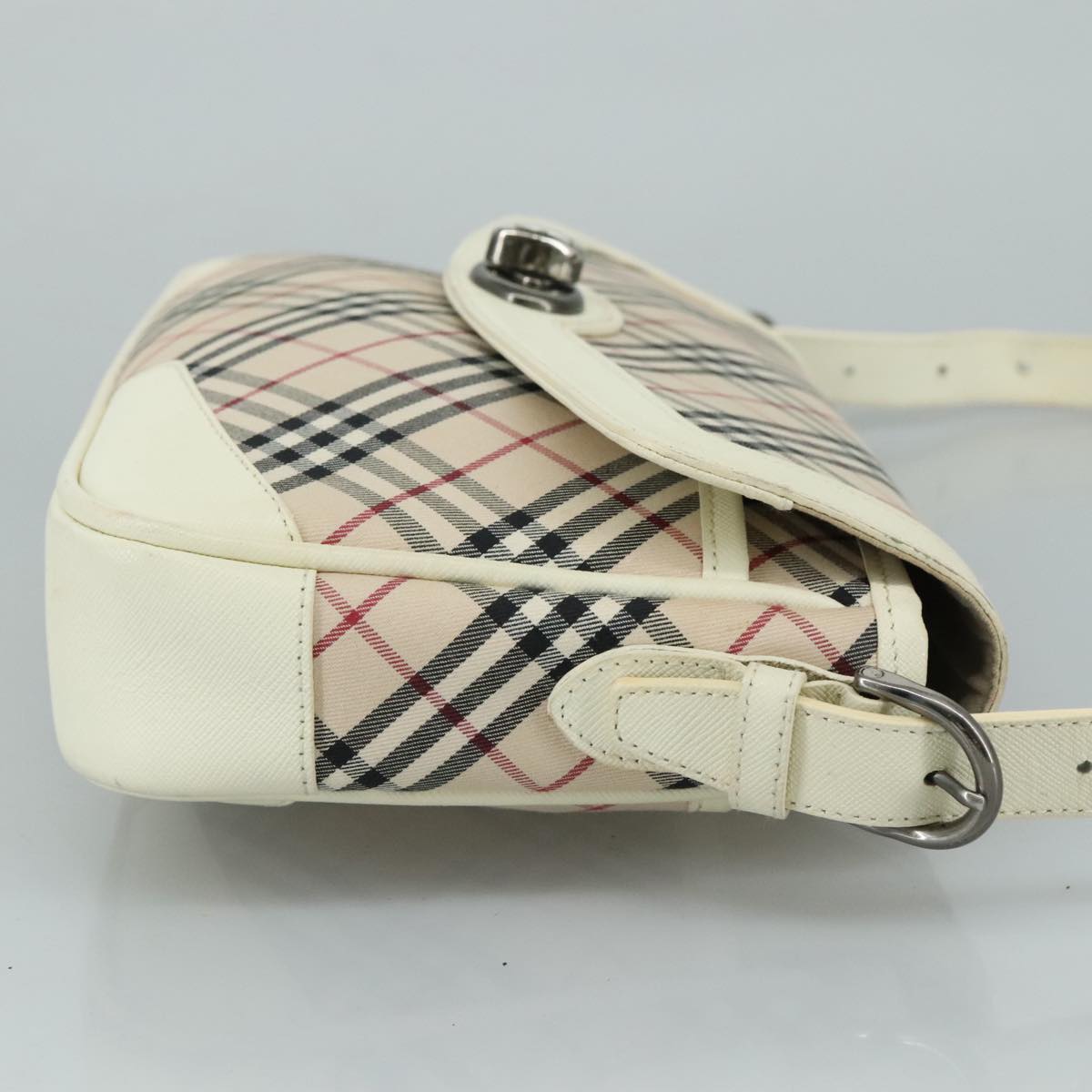 Burberry Nova Check Beige Canvas Shoulder Bag ( )