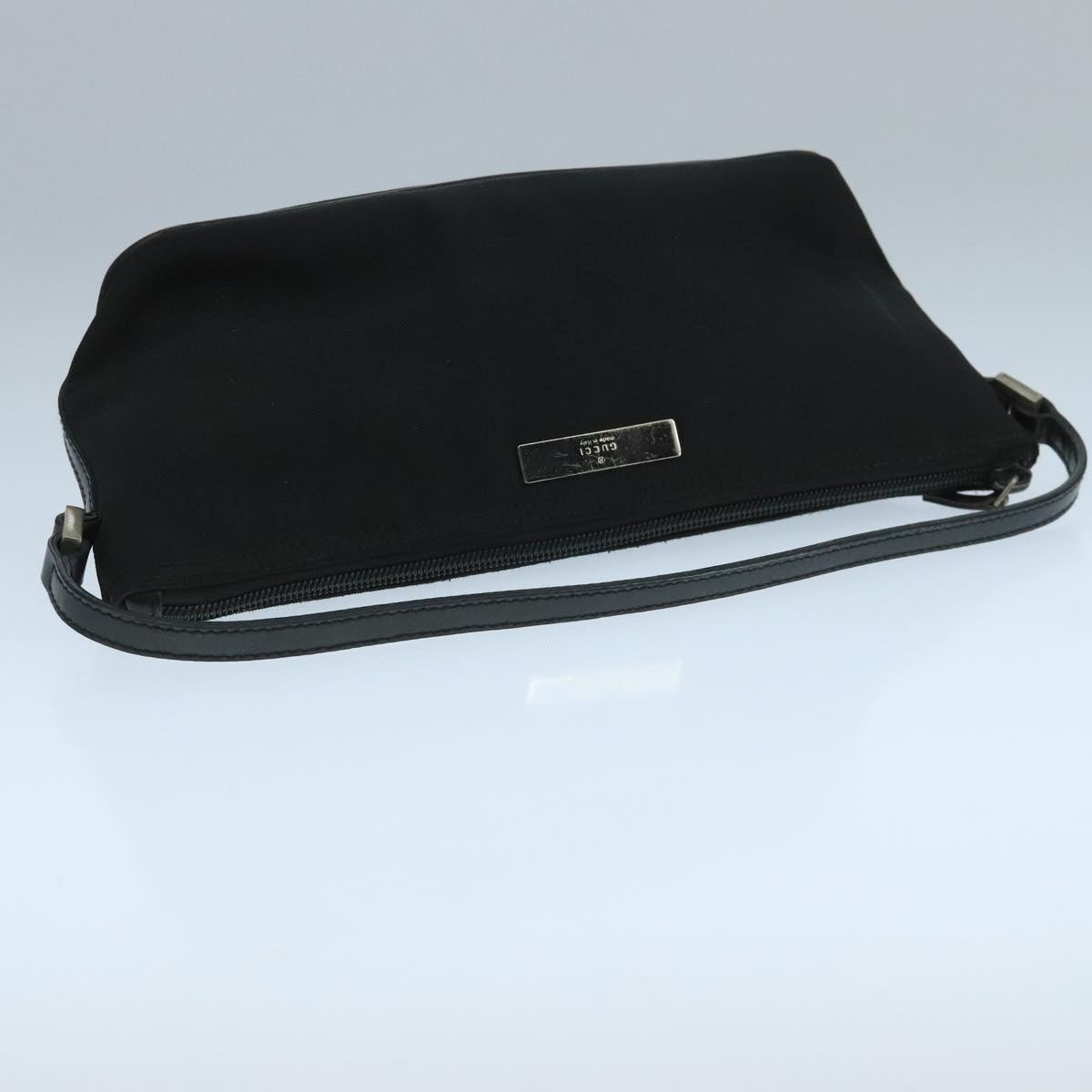 Gucci Baguette Canvas Clutch