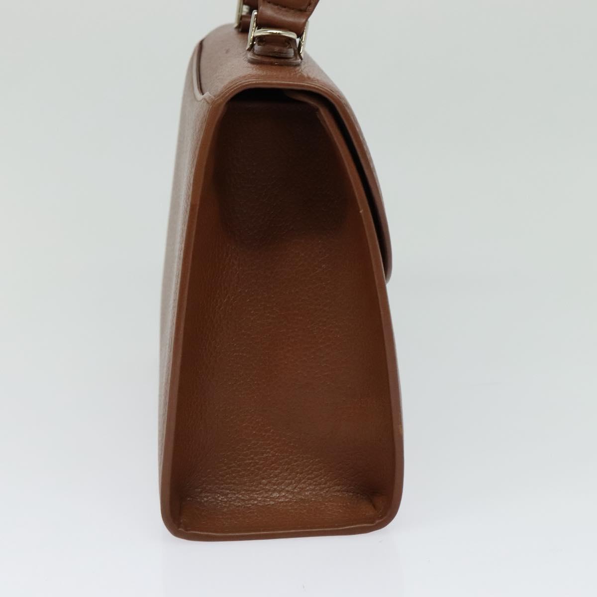 Burberry Nova Check Brown Leather Handbag ( )