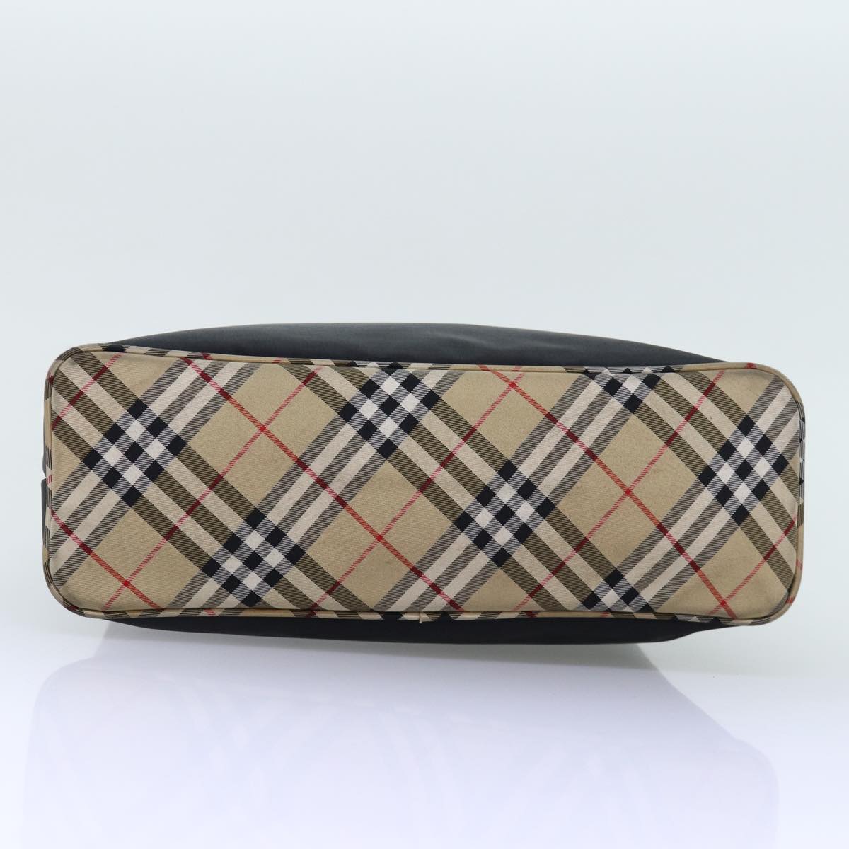 Burberry Blue Label Black Canvas Shoulder Bag ( )