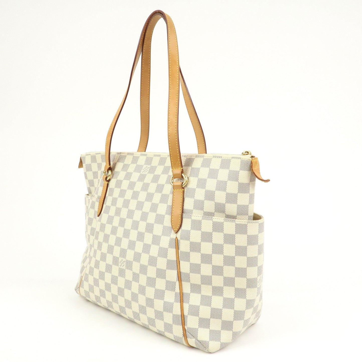 Louis Vuitton Damier Azur Totally MM Tote Bag Shoulder Bag N51262