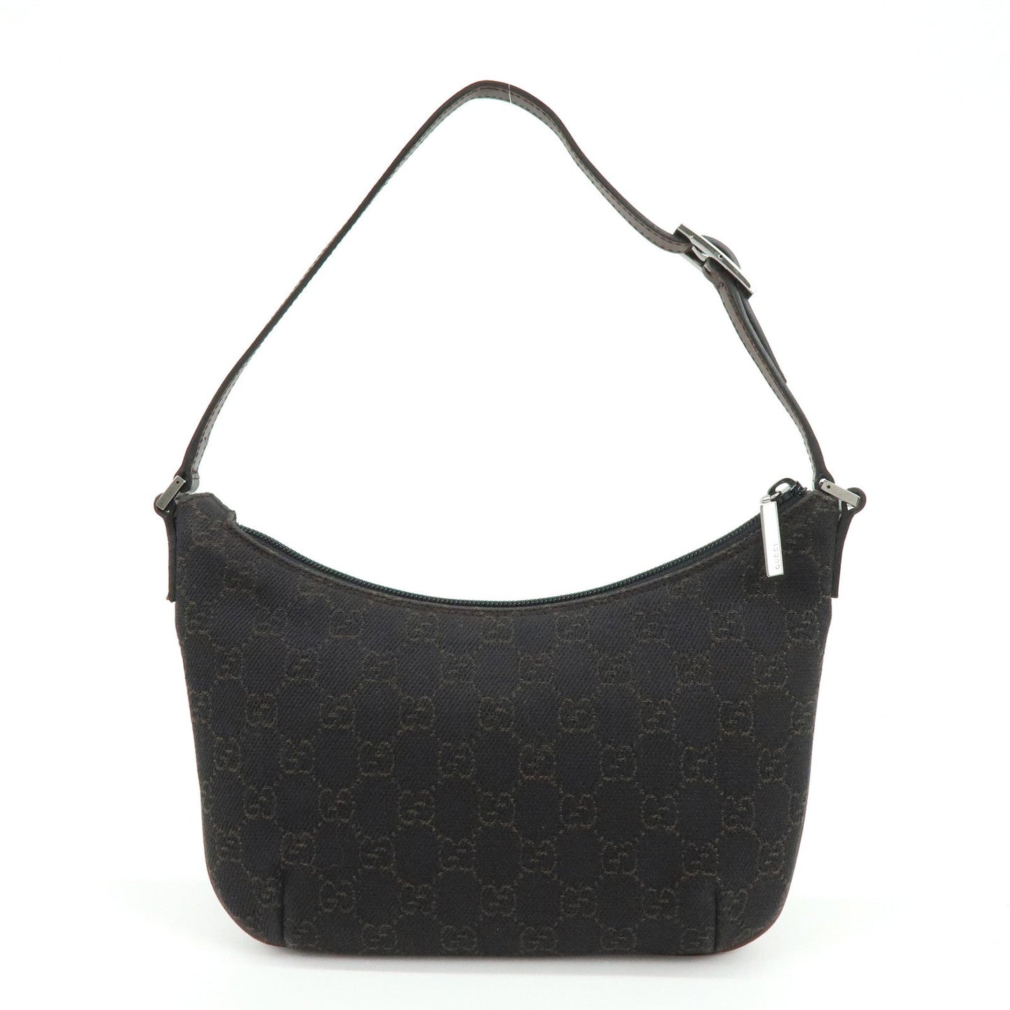 GUCCI GG Monogram Canvas Leather Hand Bag Shoulder Bag Brown 32160