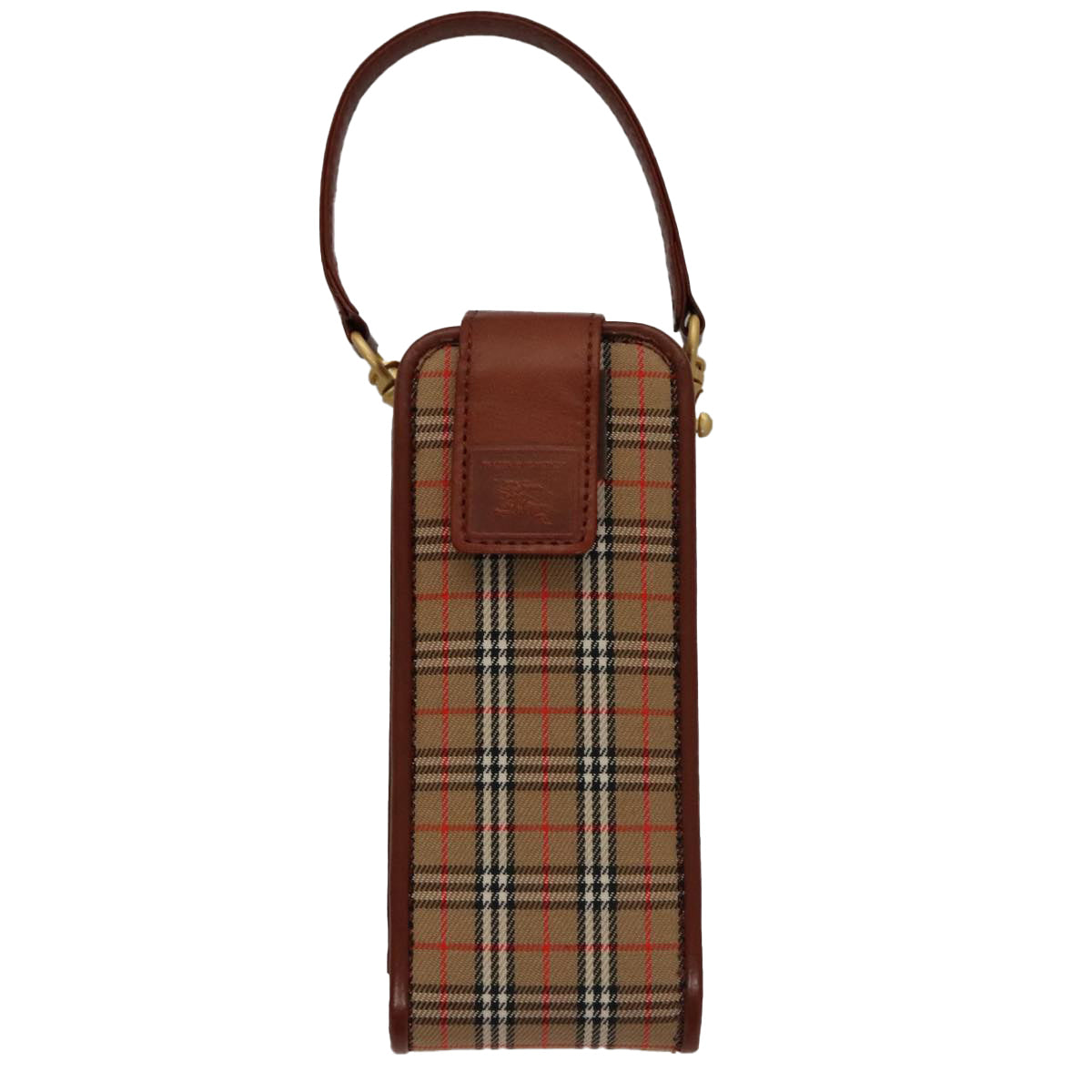 Burberry Nova Check Beige Canvas Clutch Bag ( )