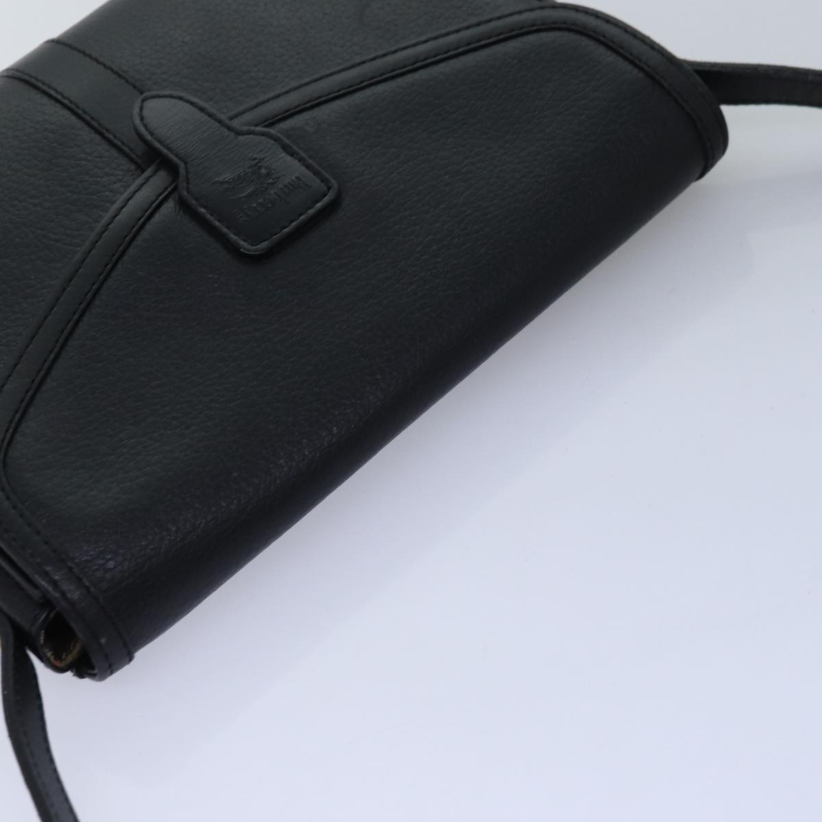 Burberry Black Leather Shoulder Bag ( )