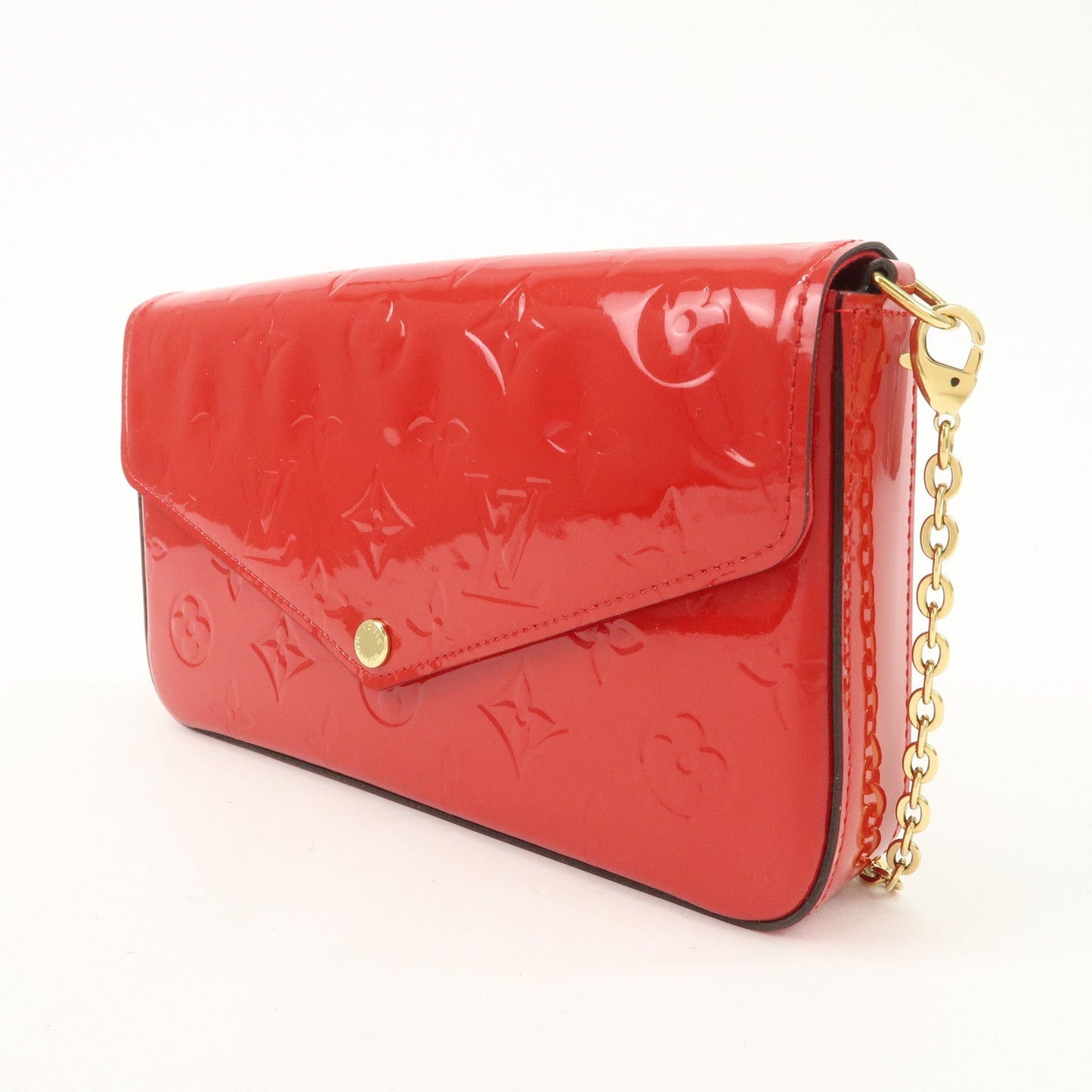 Louis Vuitton Monogram Vernis Pochette Felice Shoulder Bag M61293