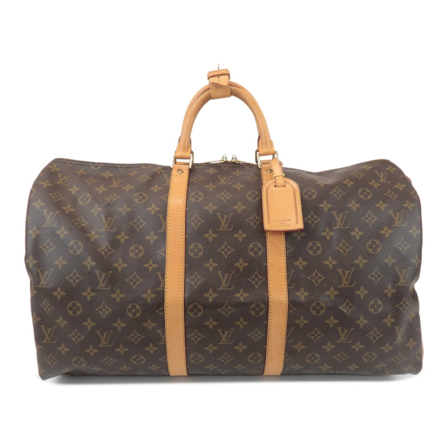 Louis Vuitton Monogram Keep All 55 Boston Bag Travel Bag M41424