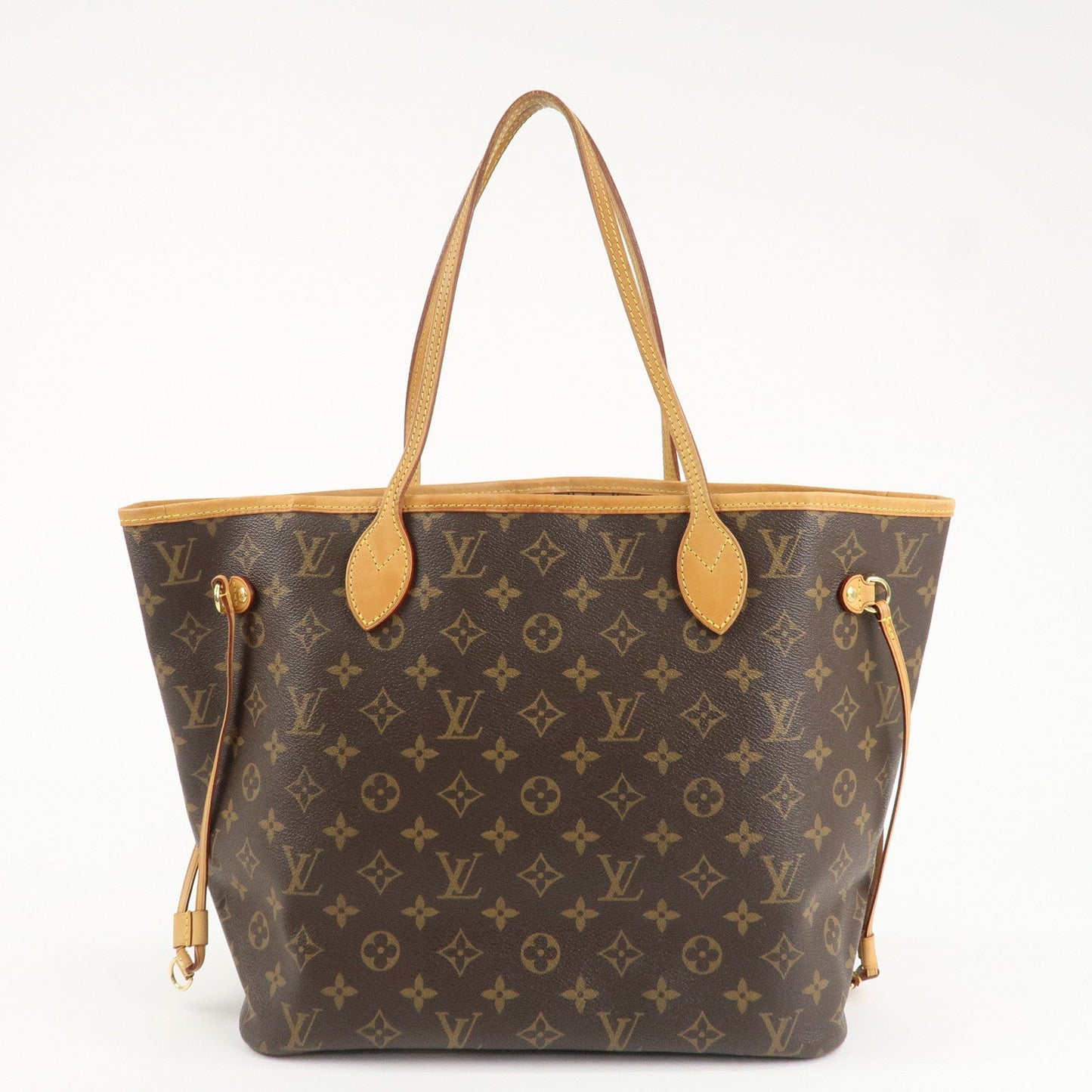 Louis Vuitton Monogram Neverfull MM Tote Bag Brown M40156