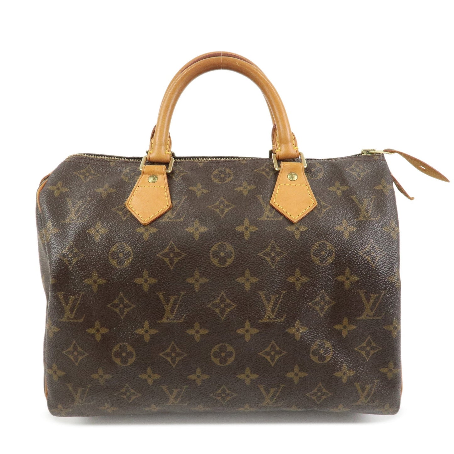 Louis Vuitton Monogram Speedy 30 Boston Bag Hand Bag Brown M41526