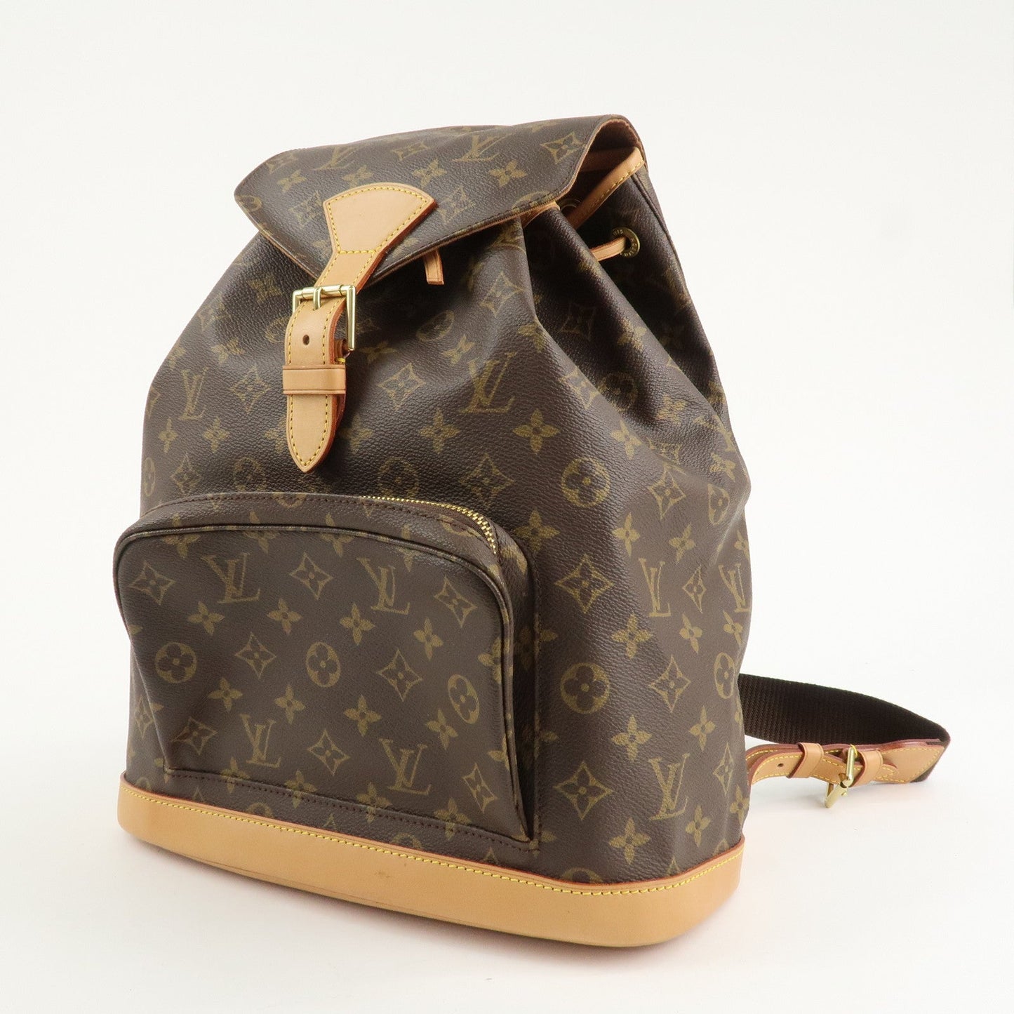 Louis Vuitton Monogram Montsouris GM Backpack Brown M51135