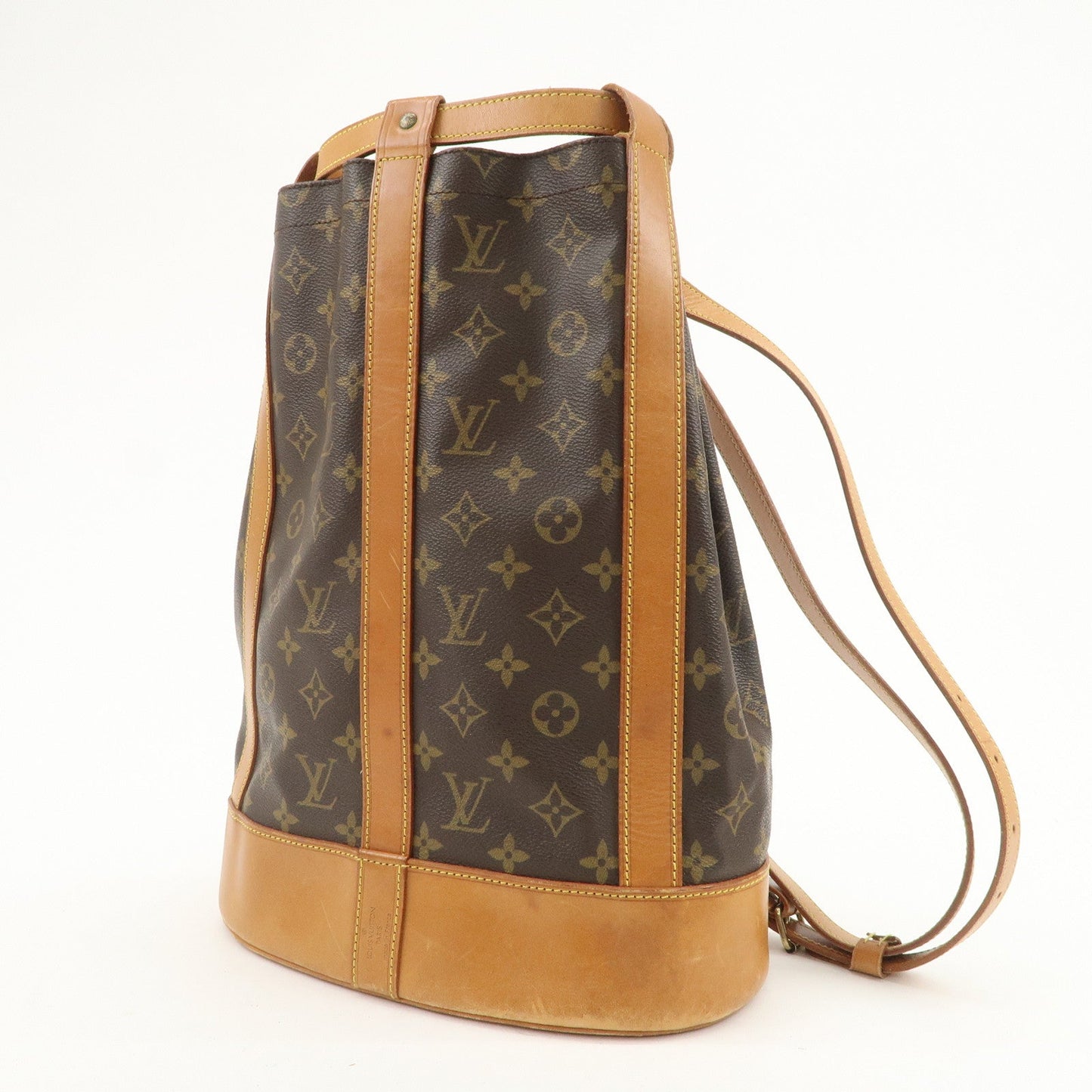 Louis Vuitton Monogram Randonnee PM Shoulder Bag Brown M42243
