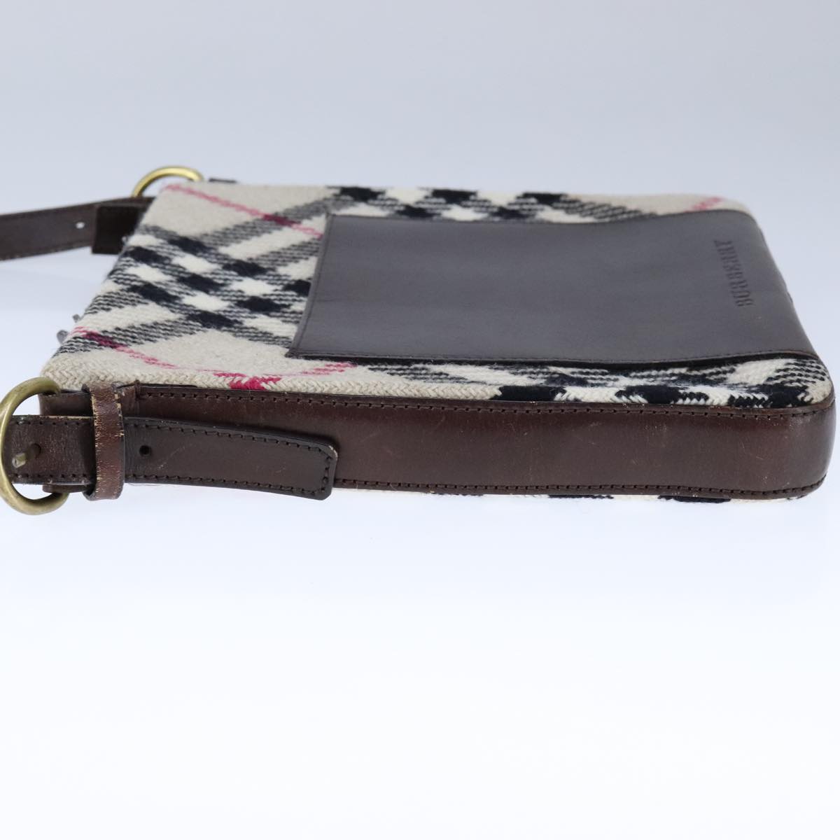 Burberry Nova Check Beige Canvas Shoulder Bag ( )