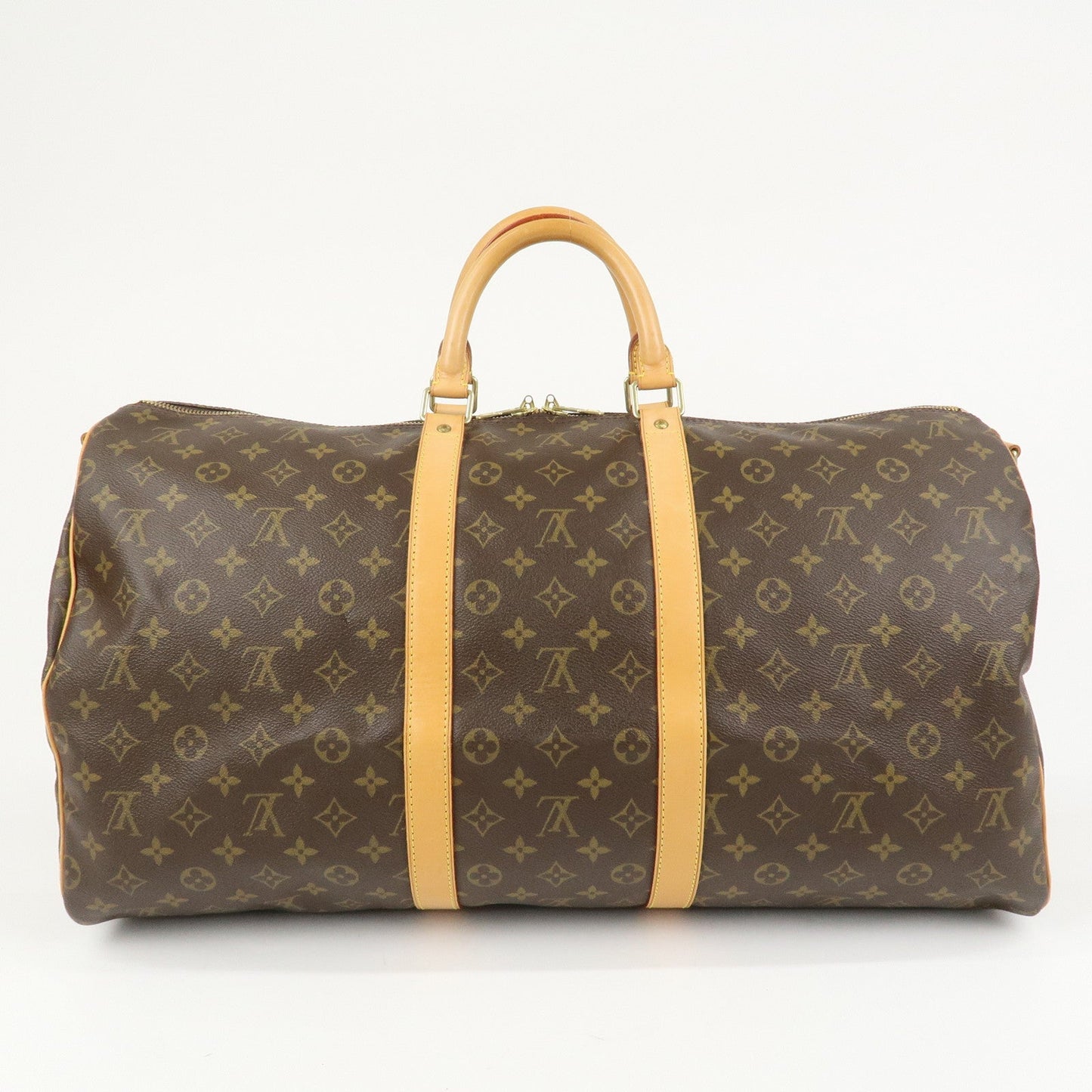 Louis Vuitton Monogram Keep All 55 Bandouliere Boston Bag M56714