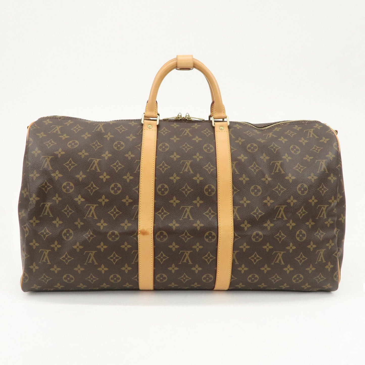 Louis Vuitton Monogram Keep All Bandouliere 55 Boston Bag M41414