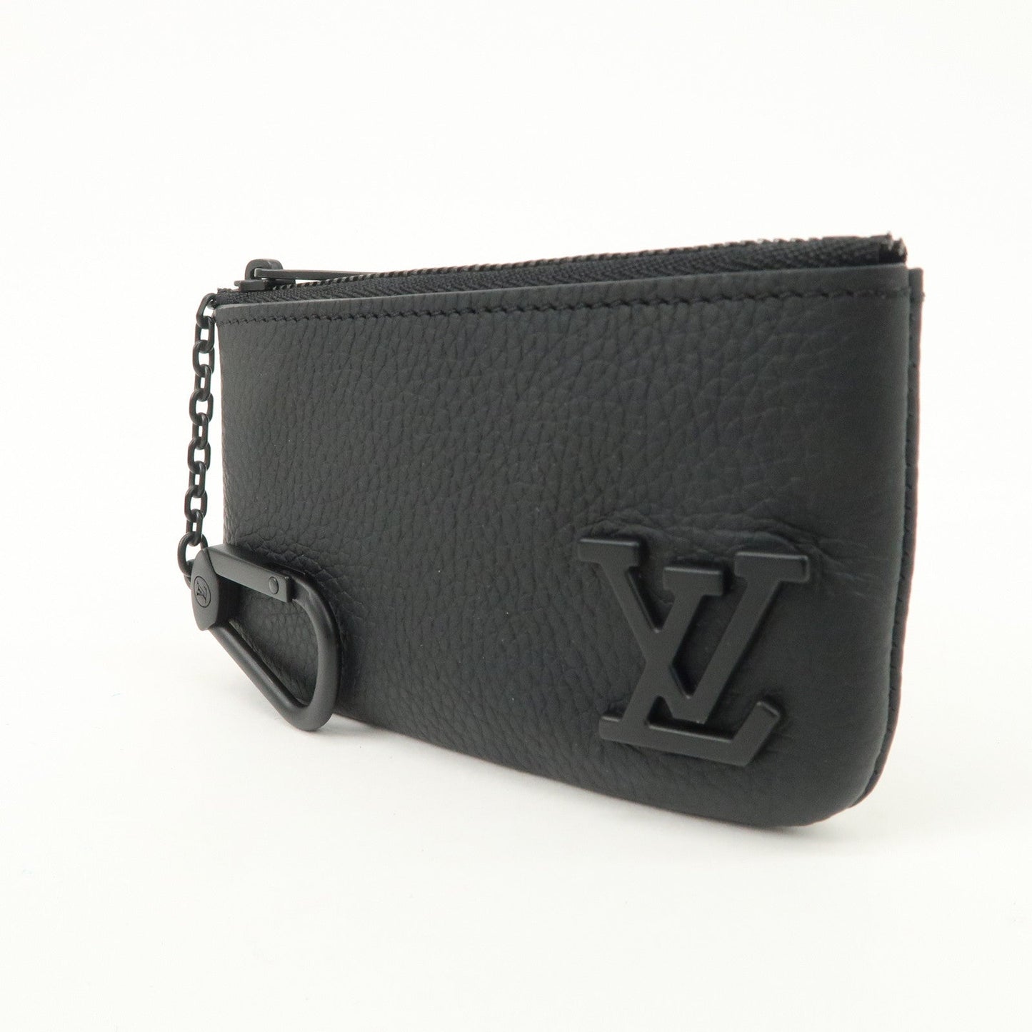 Louis Vuitton Aerogram Pochette Cles Coin Case Noir Black M81031