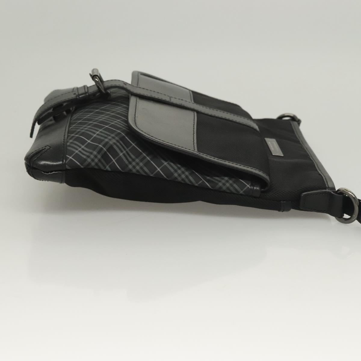 Burberry Nova Check Black Nylon Shoulder Bag ( )