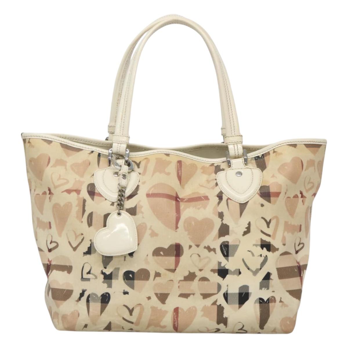 Burberry Nova Check Multicolour Canvas Tote Bag ( )