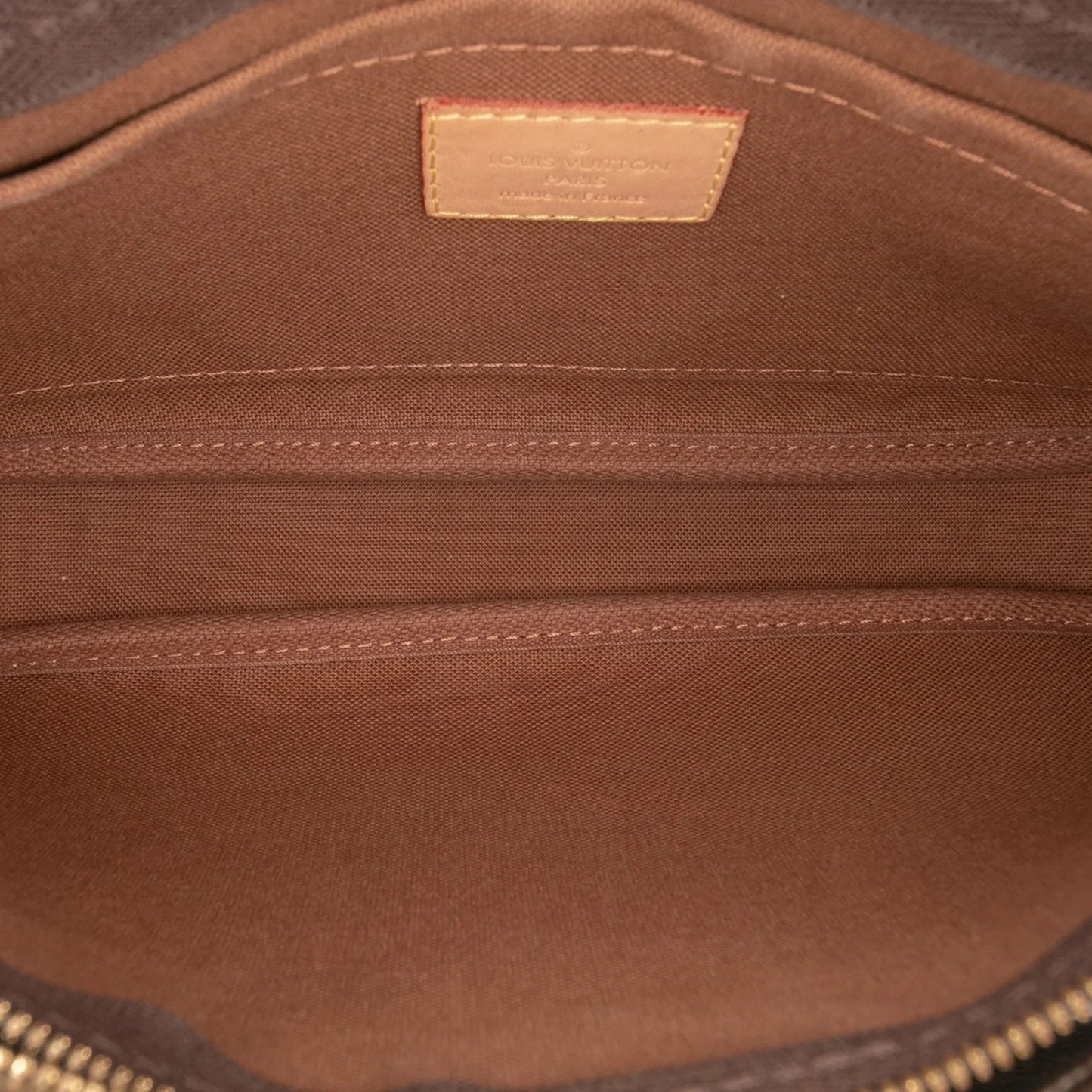 Brown Louis Vuitton Monogram Multi Pochette Accessoires Satchel