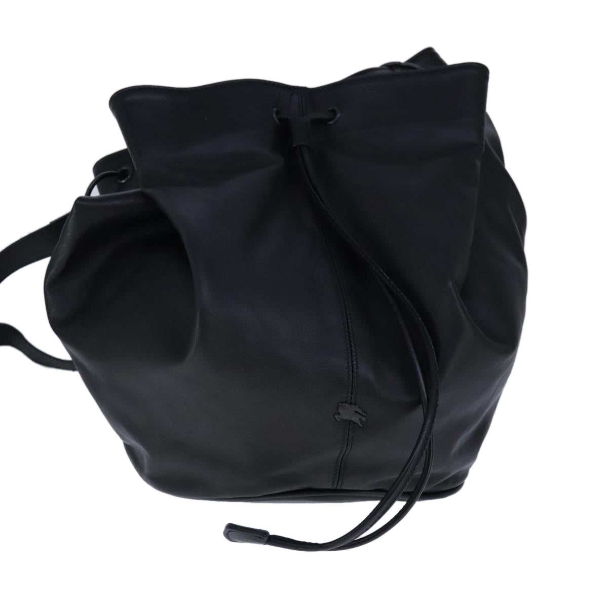Burberry Black Leather Shoulder Bag ( )