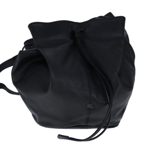 Burberry Black Leather Shoulder Bag ( )