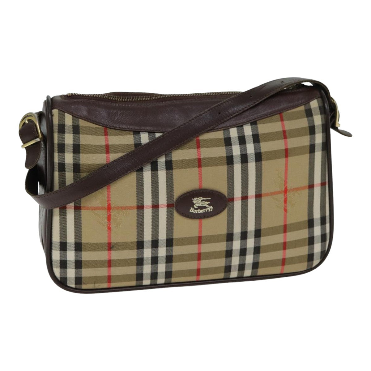 Luxury Burberry Nova Check Shoulder Bag