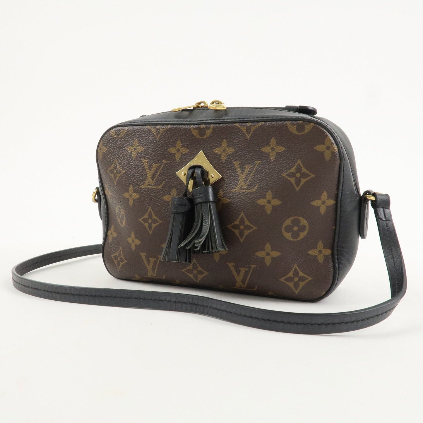 Louis Vuitton Monogram Saintonge Shoulder Bag Noir M43555