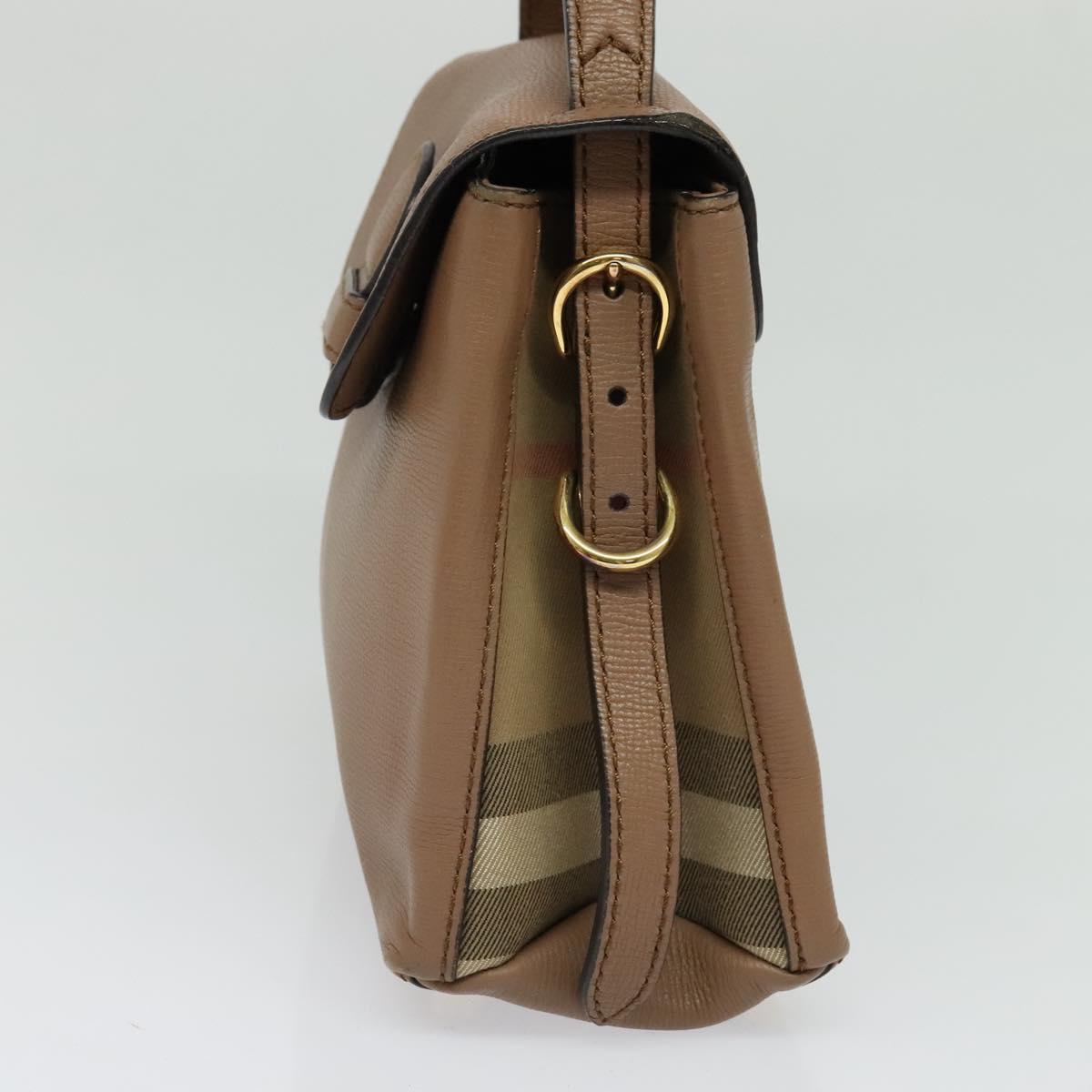 Burberry Brown Leather Handbag ( )