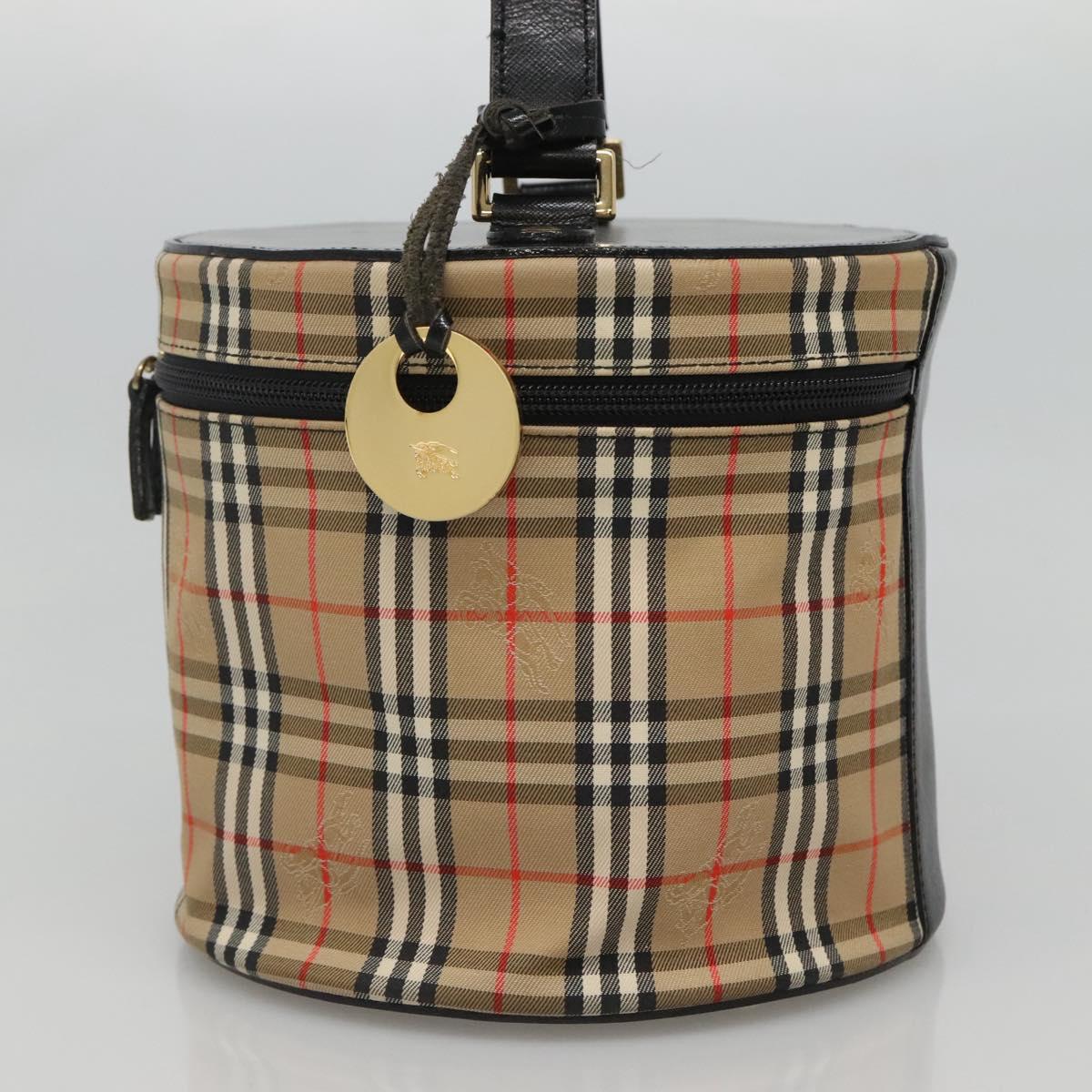 Burberry Haymarket Beige Canvas Clutch Bag ( )