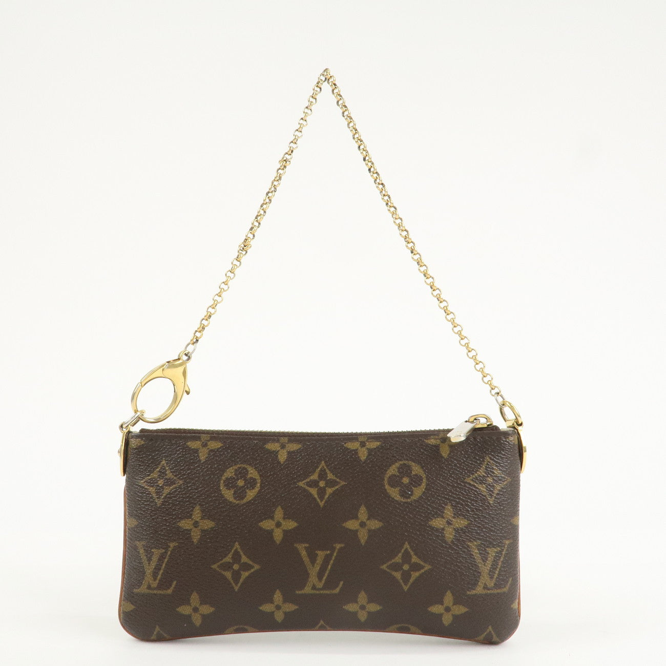 Louis Vuitton Monogram Pochette Milla MM Chain Hand Bag M60094