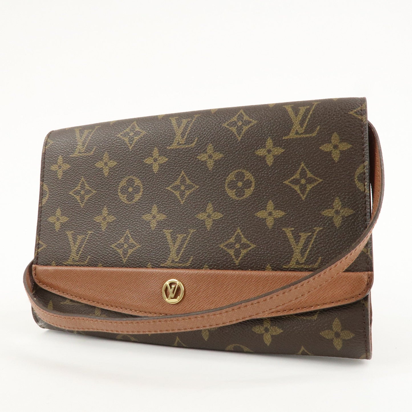 Louis Vuitton Monogram Bordeaux 24 Shoulder Bag Hand Bag M51798