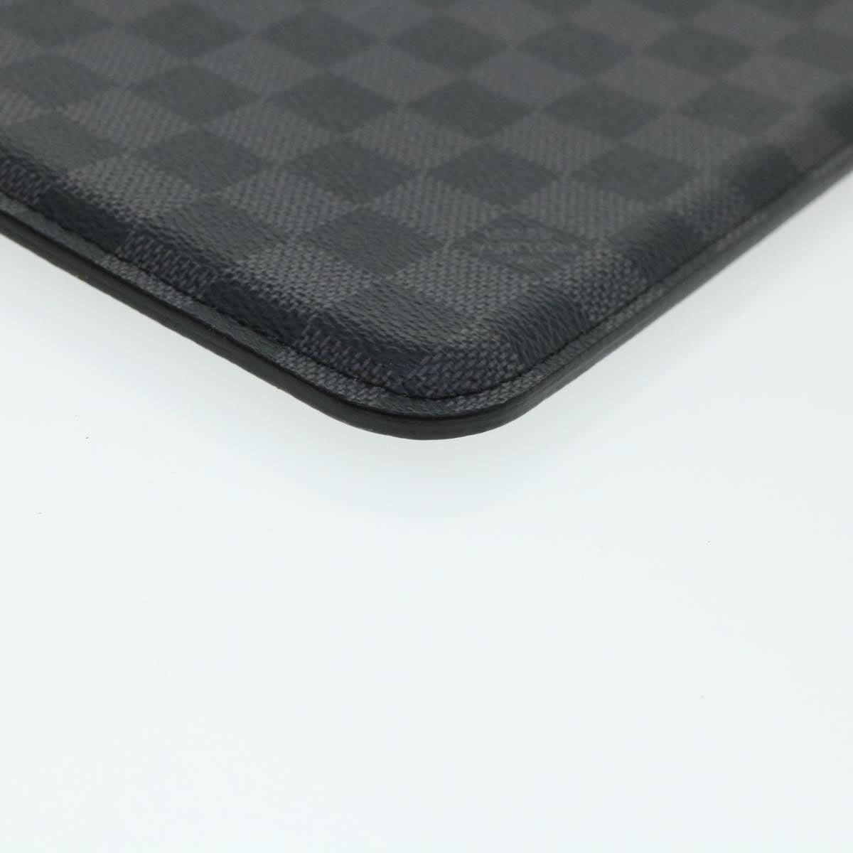 Louis Vuitton Blue Canvas iPad Pouch wallet accessories
