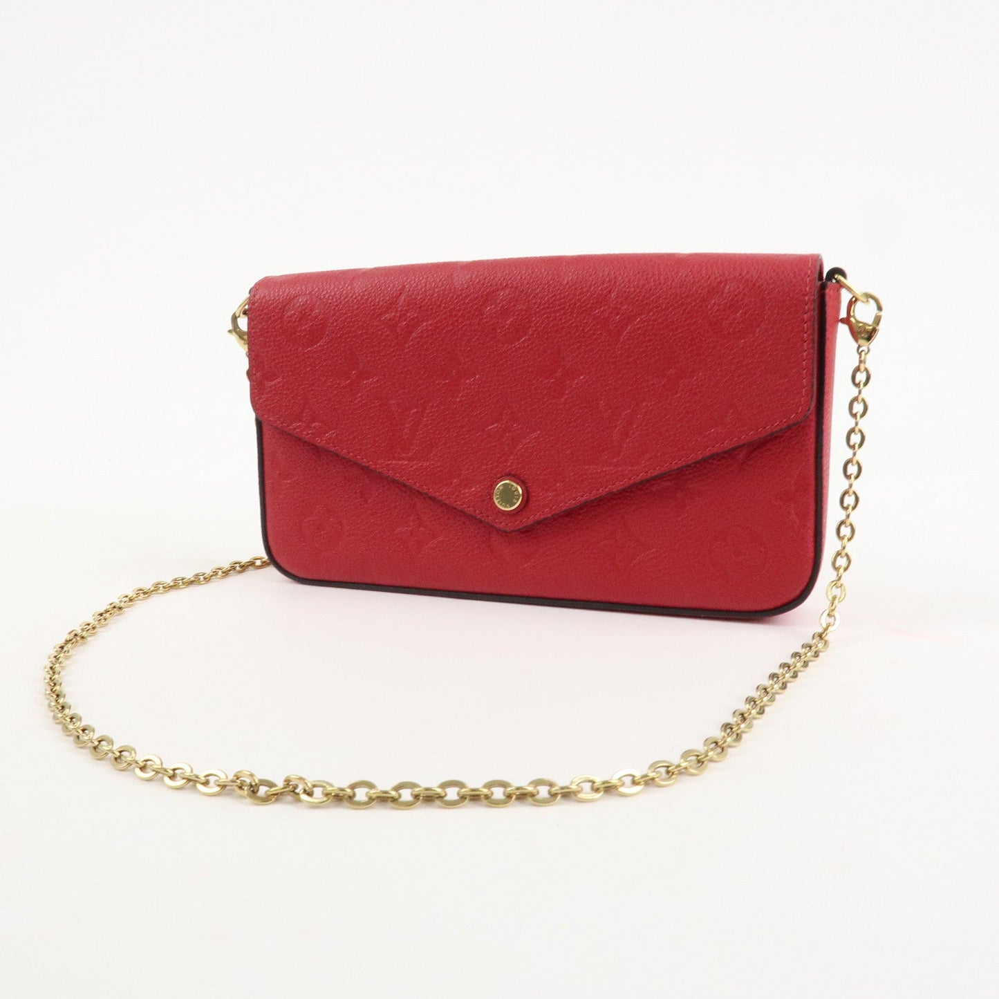 Louis Vuitton Monogram Empreinte Felicie Chain Shoulder Bag M63700