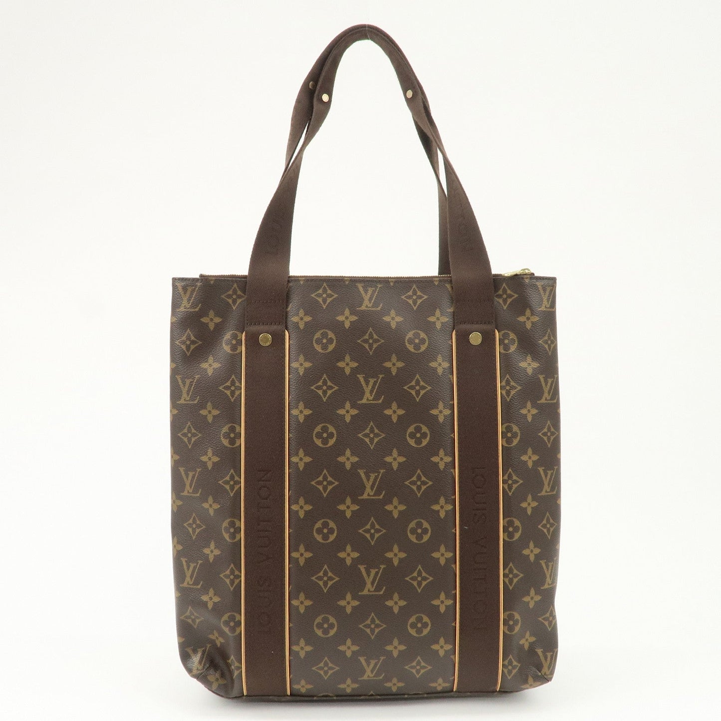 Louis Vuitton Monogram Cabas Beaubourg Tote Bag Brown M53013
