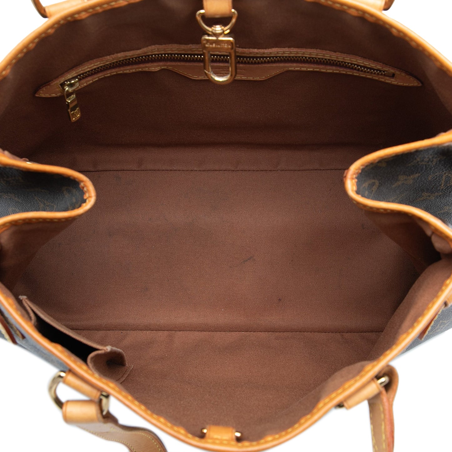 Brown Louis Vuitton Monogram Batignolles Horizontal Tote Bag
