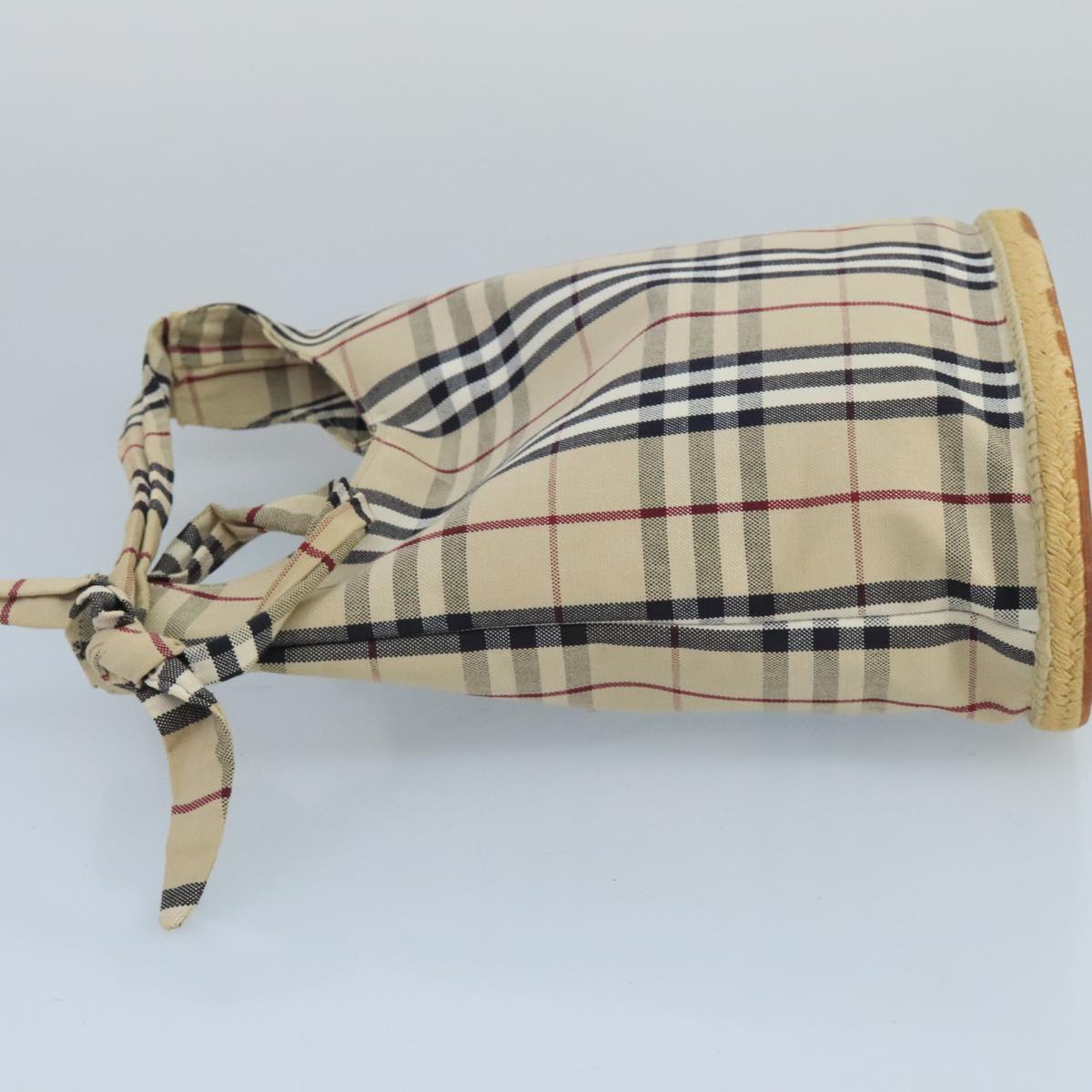 Burberry Nova Check Beige Canvas Shoulder Bag ( )