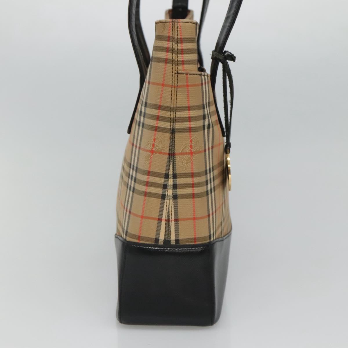 Burberry Nova Check Beige Canvas Tote Bag ( )