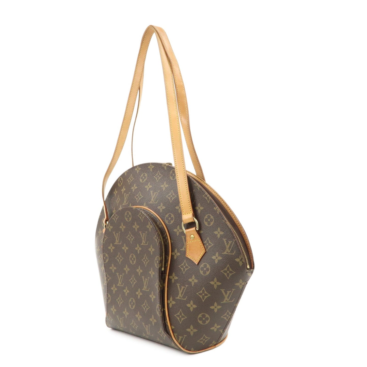 Louis Vuitton Monogram Ellipse Shopping Shoulder Bag Brown M51128