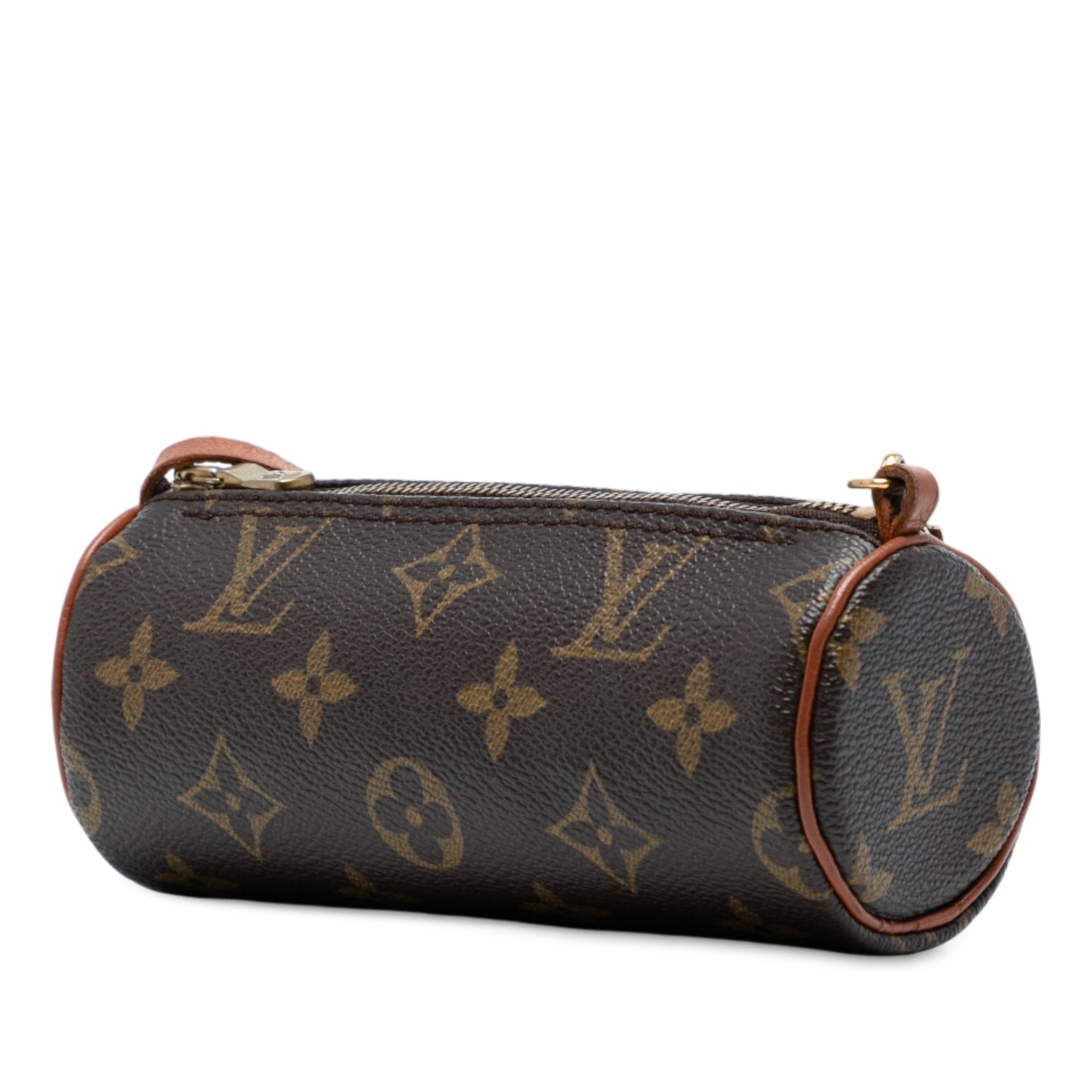 Brown Louis Vuitton Monogram Papillon Pochette Handbag