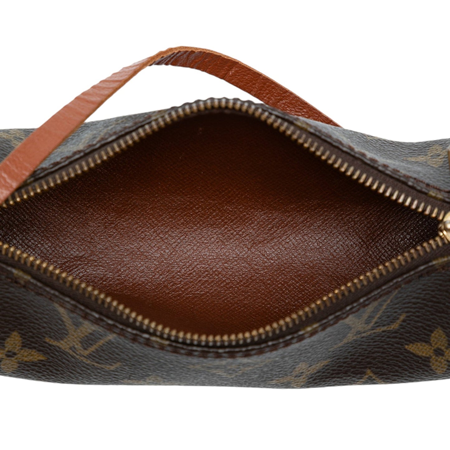Brown Louis Vuitton Monogram Papillon Pochette Handbag