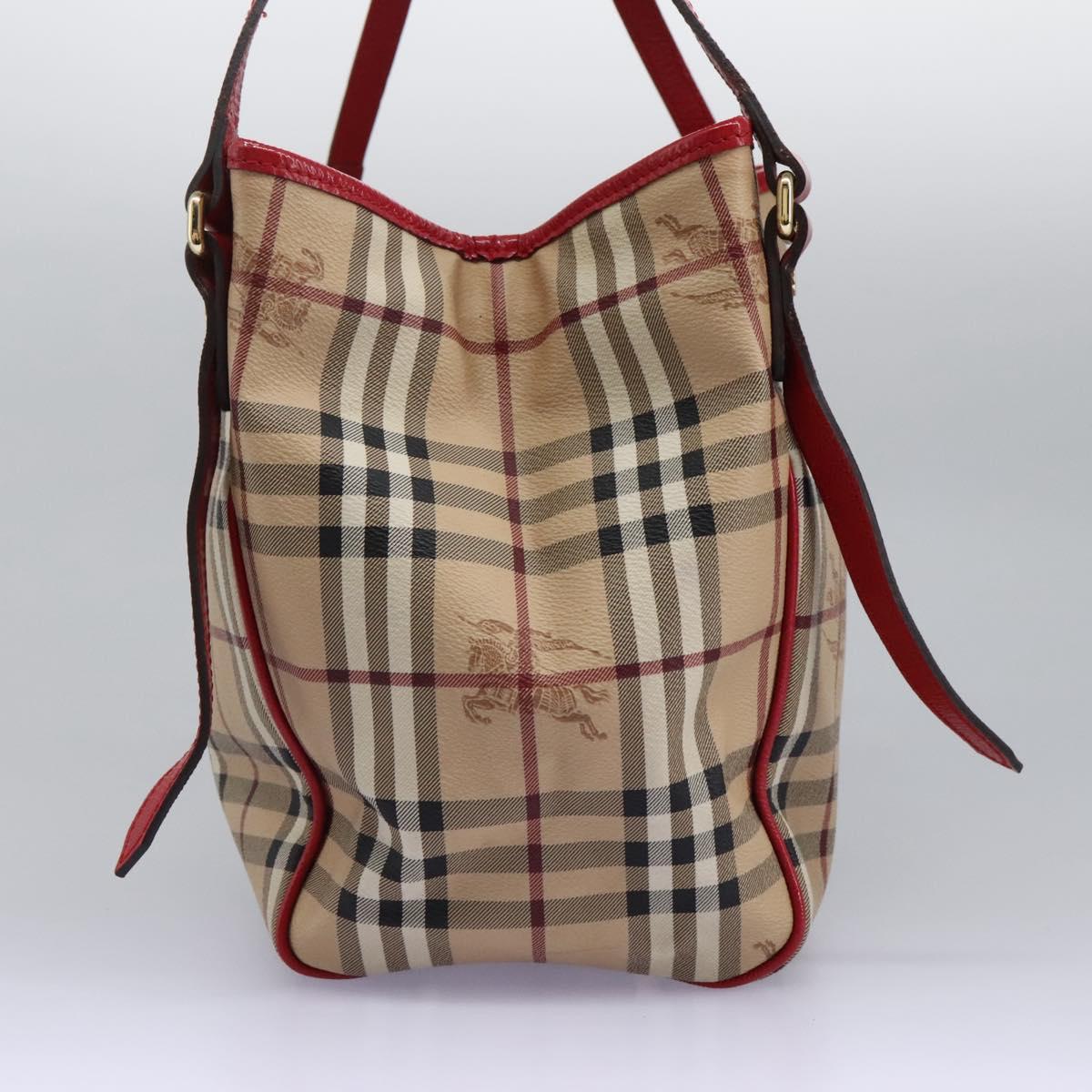 Burberry Nova Check Beige Canvas Shoulder Bag ( )